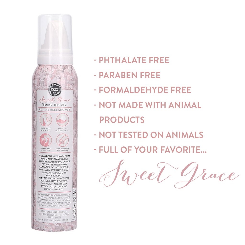Sweet Grace Foaming Body Wash-340 Beauty/Self Care-The Lovely Closet-The Lovely Closet, Women's Fashion Boutique in Alexandria, KY