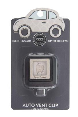 Auto Vent Clip - Sweet Grace-310 Gift-Bridgewater Candle Co.-The Lovely Closet, Women's Fashion Boutique in Alexandria, KY