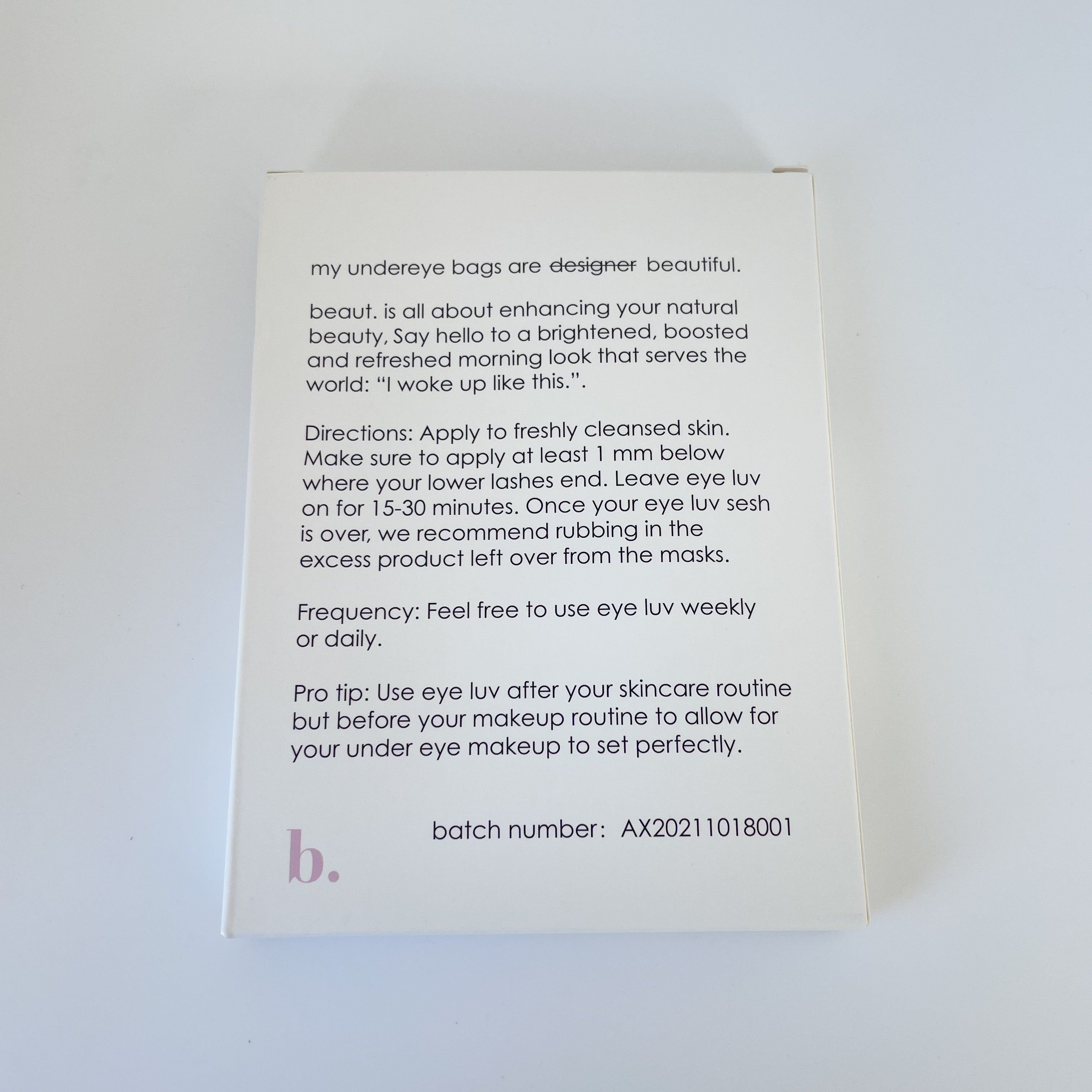 *Pre-Order*eye luv-340 Beauty/Self Care-beaut.beautyco.-The Lovely Closet, Women's Fashion Boutique in Alexandria, KY