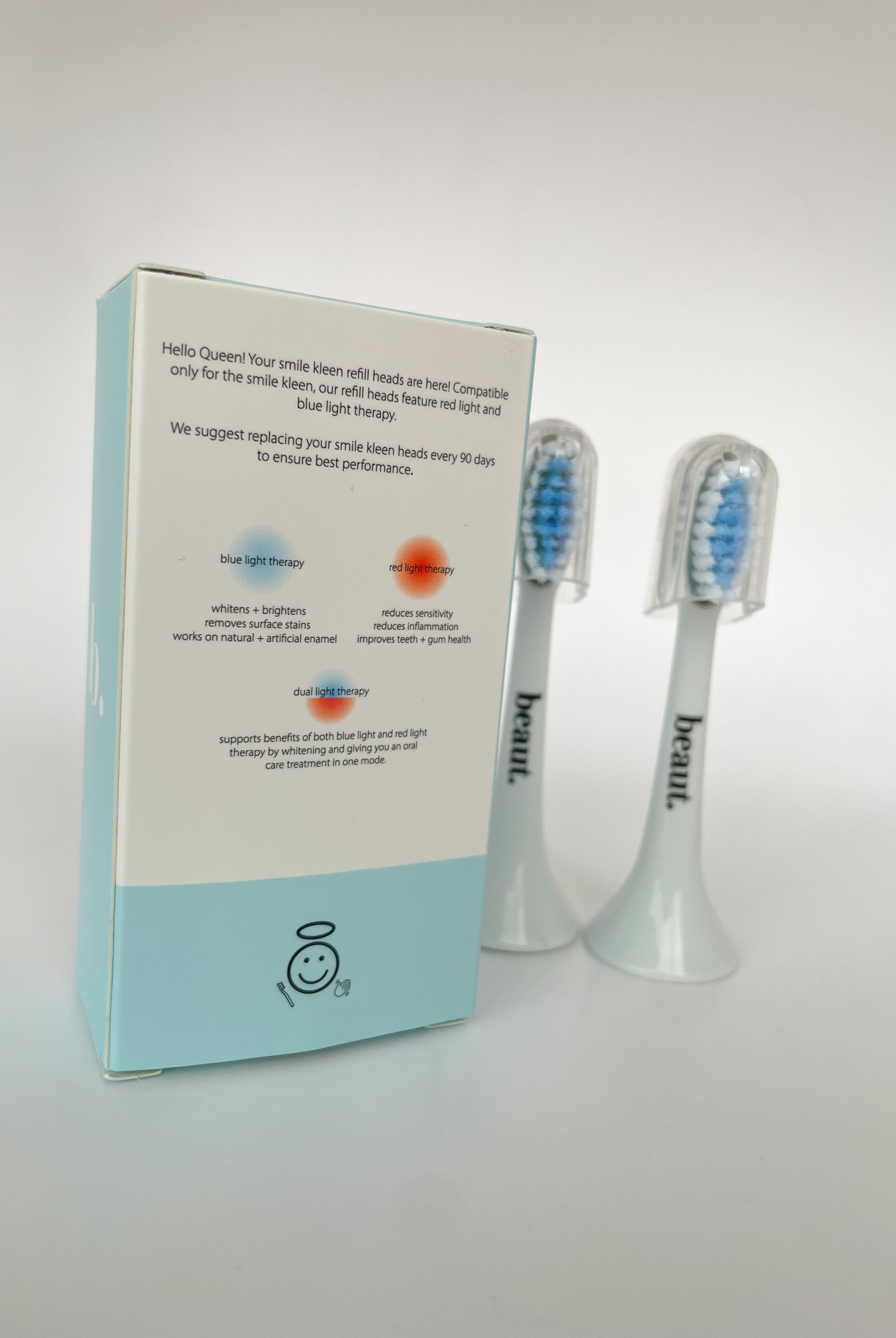 *Pre-Order*Refill Brush Heads Smile Kleen-340 Beauty/Self Care-beaut.beautyco.-The Lovely Closet, Women's Fashion Boutique in Alexandria, KY