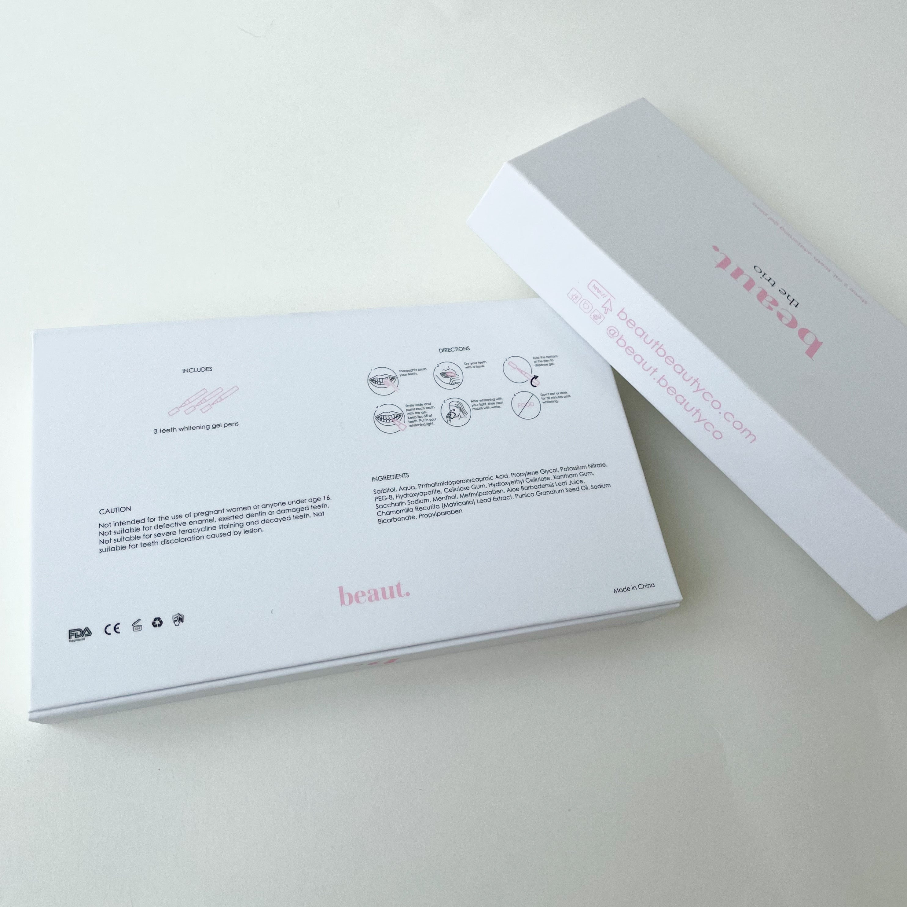 *Pre-Order*The Trio-3 pack teeth whitening gel pens-340 Beauty/Self Care-beaut.beautyco.-The Lovely Closet, Women's Fashion Boutique in Alexandria, KY