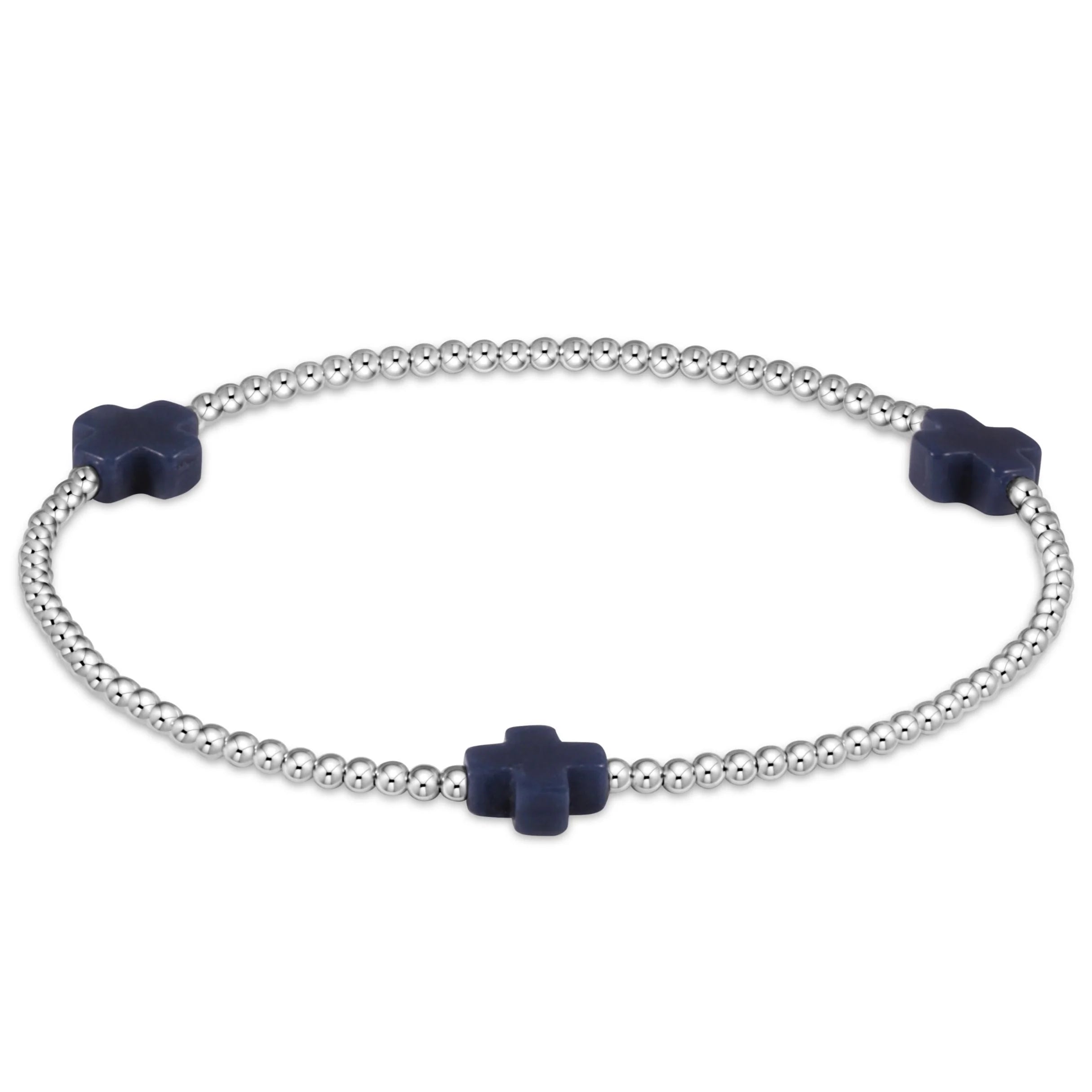 3mm Signature Cross Sterling-260 eNewton-eNewton-The Lovely Closet, Women's Fashion Boutique in Alexandria, KY