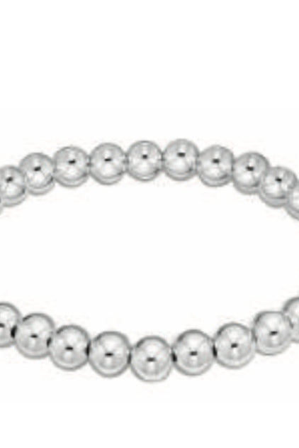 6mm Classic Silver Bracelet-260 eNewton-eNewton-The Lovely Closet, Women's Fashion Boutique in Alexandria, KY