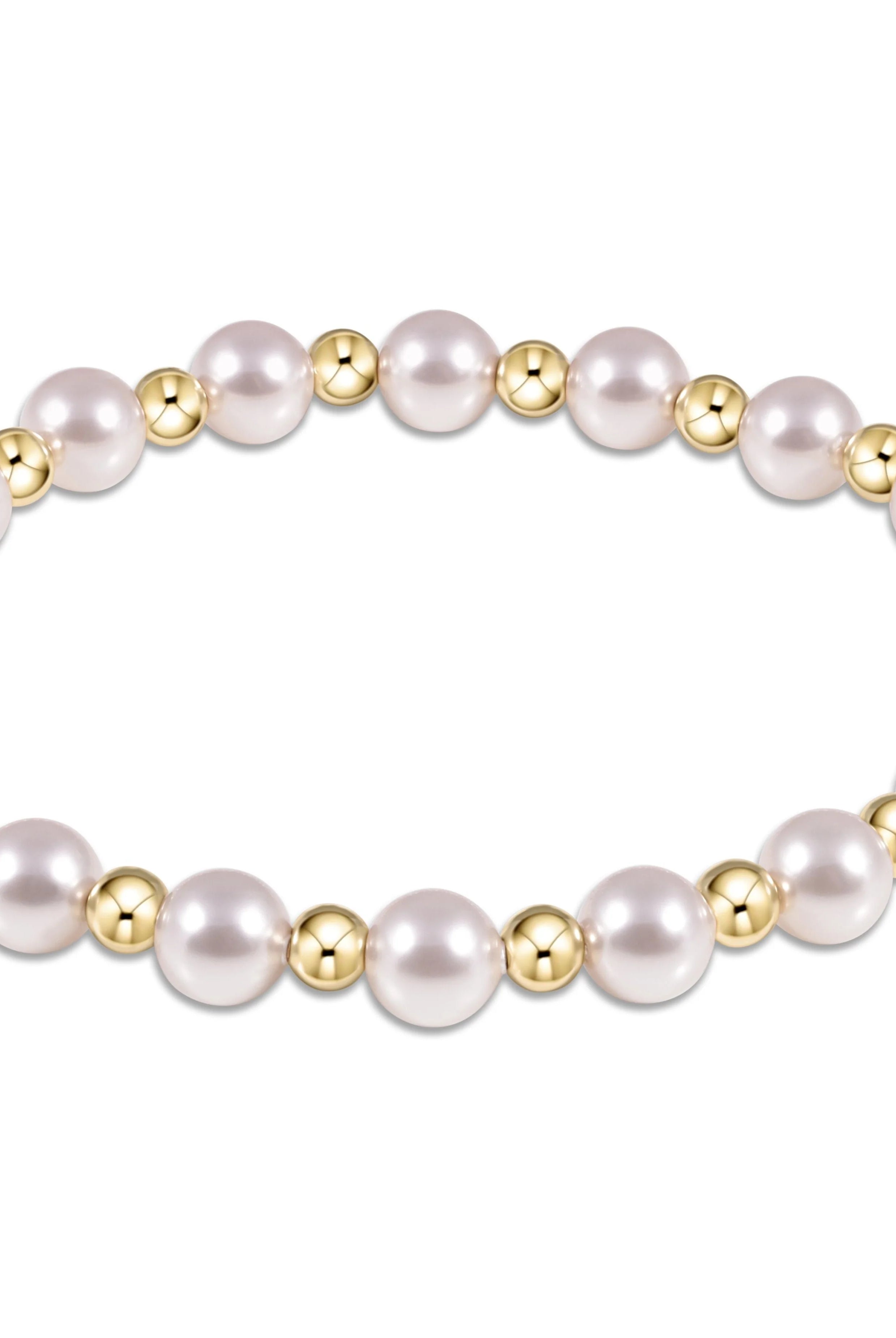 EXTENDS Classic Pearl Grateful 4mm Bead Bracelet-260 eNewton-eNewton-The Lovely Closet, Women's Fashion Boutique in Alexandria, KY