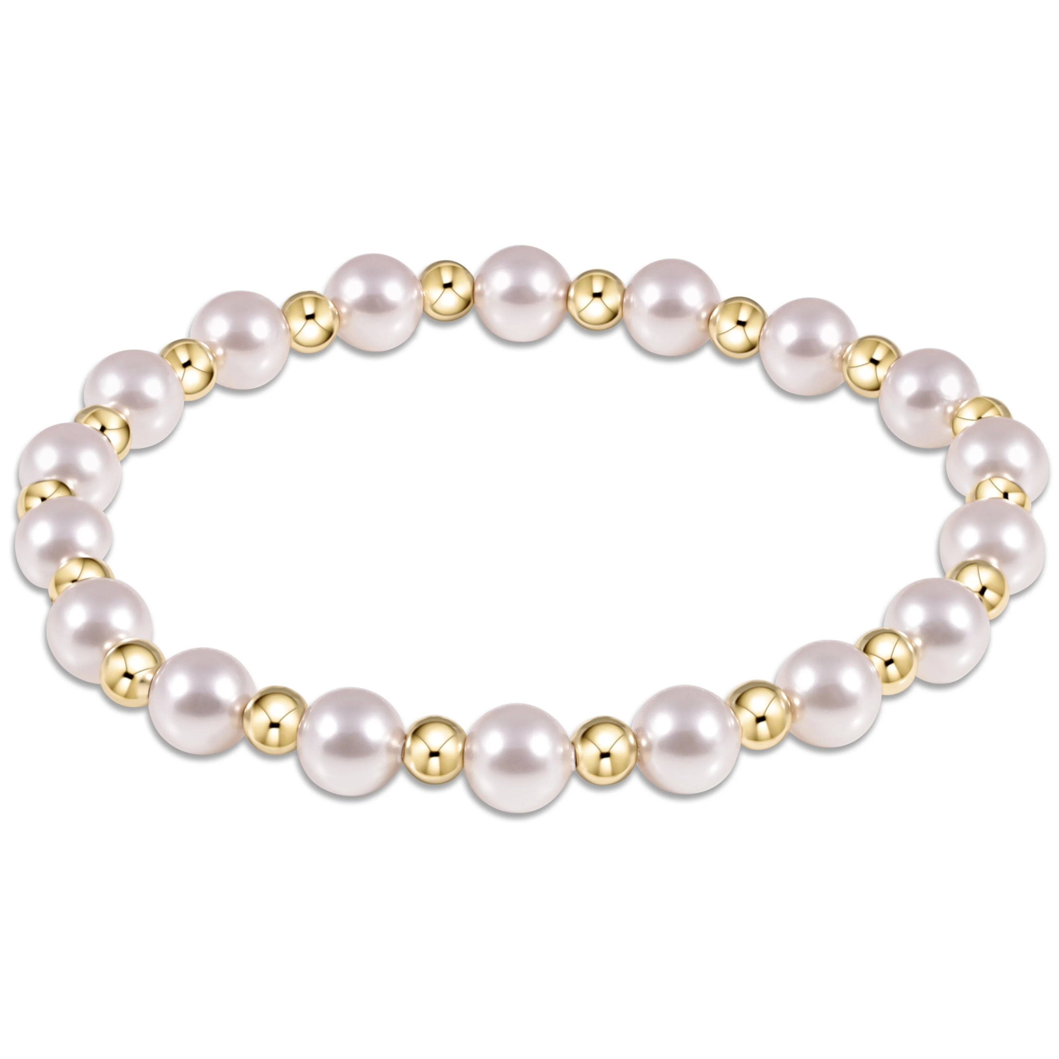 EXTENDS Classic Pearl Grateful 4mm Bead Bracelet-260 eNewton-eNewton-The Lovely Closet, Women's Fashion Boutique in Alexandria, KY