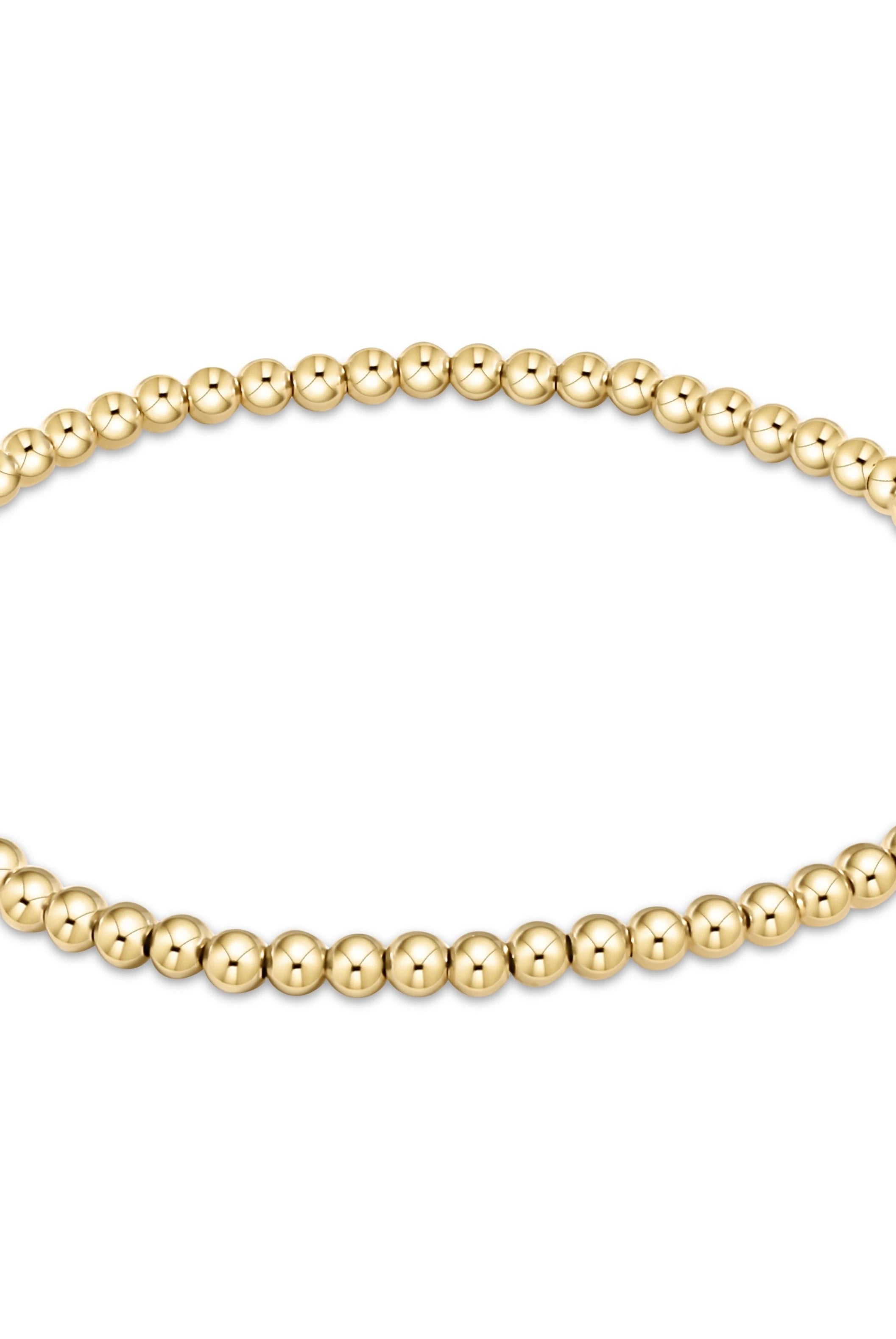 EGIRL Classic Gold 3mm Bracelet-260 eNewton-eNewton-The Lovely Closet, Women's Fashion Boutique in Alexandria, KY