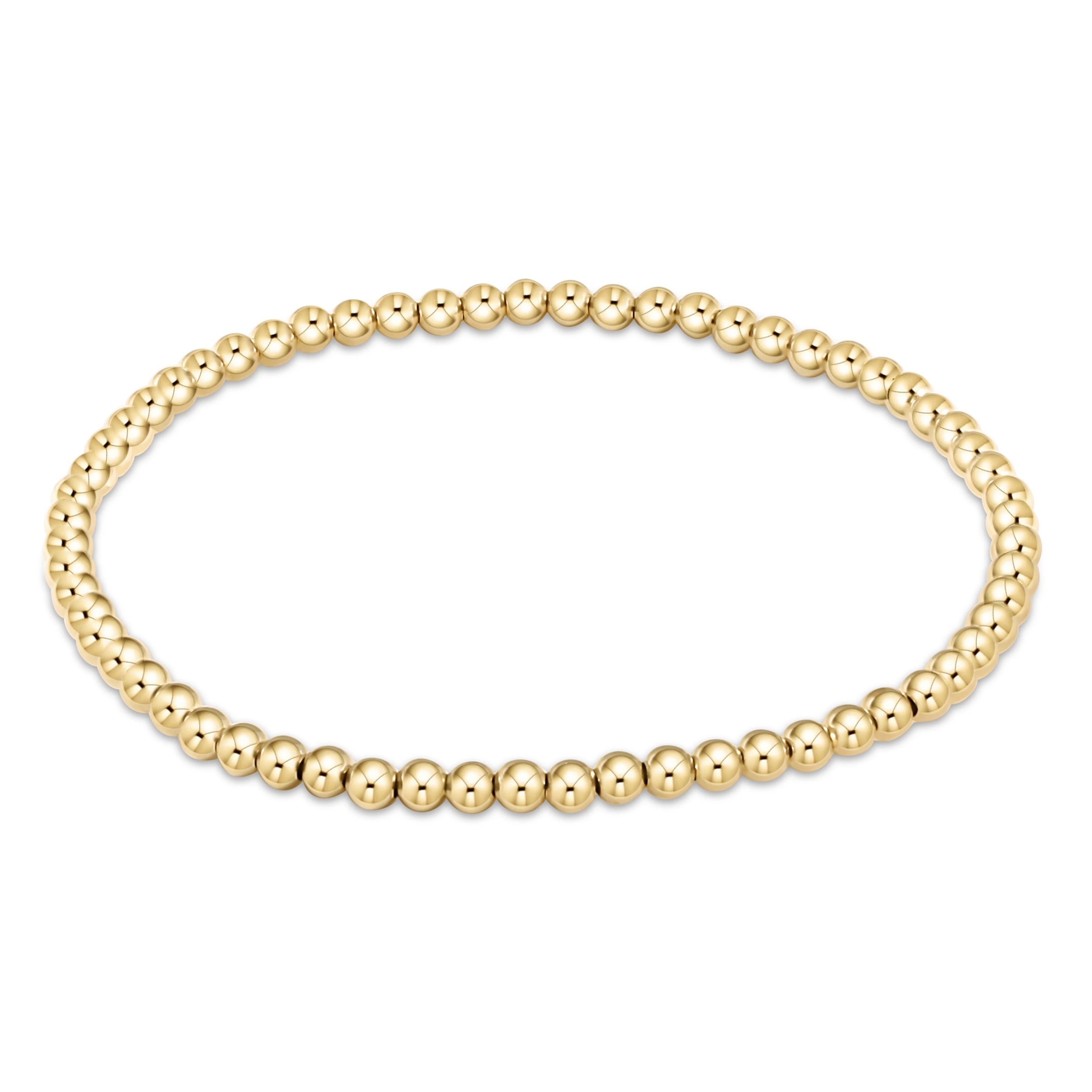 EGIRL Classic Gold 3mm Bracelet-260 eNewton-eNewton-The Lovely Closet, Women's Fashion Boutique in Alexandria, KY