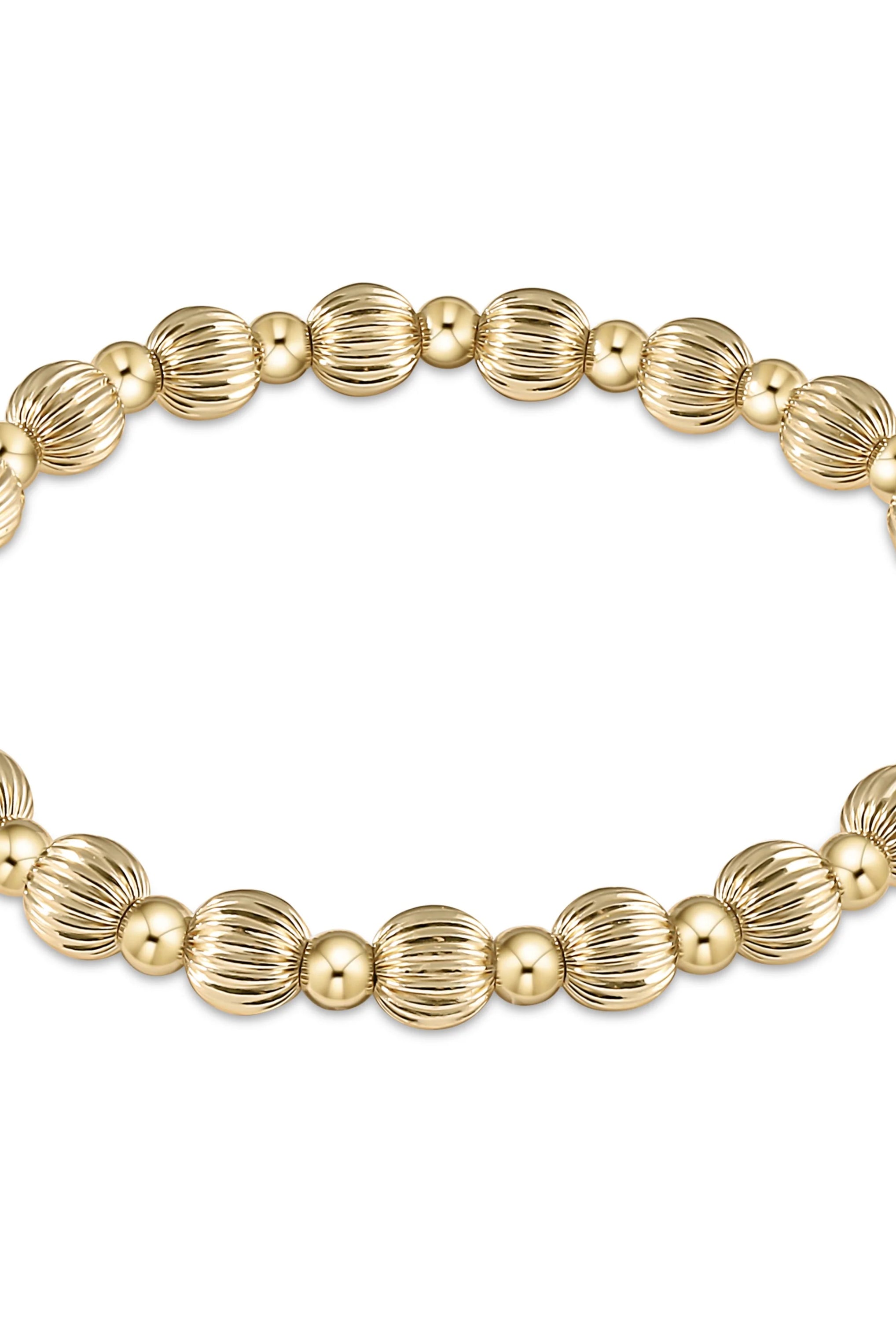 Dignity Gold Grateful 6mm Bracelet-260 eNewton-eNewton-The Lovely Closet, Women's Fashion Boutique in Alexandria, KY