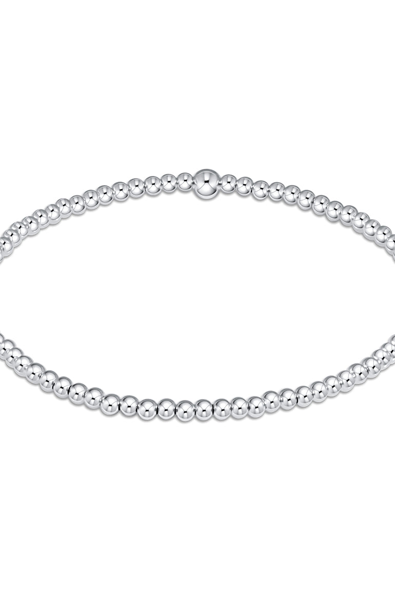 Classic Silver 2.5mm Bracelet-260 eNewton-eNewton-The Lovely Closet, Women's Fashion Boutique in Alexandria, KY