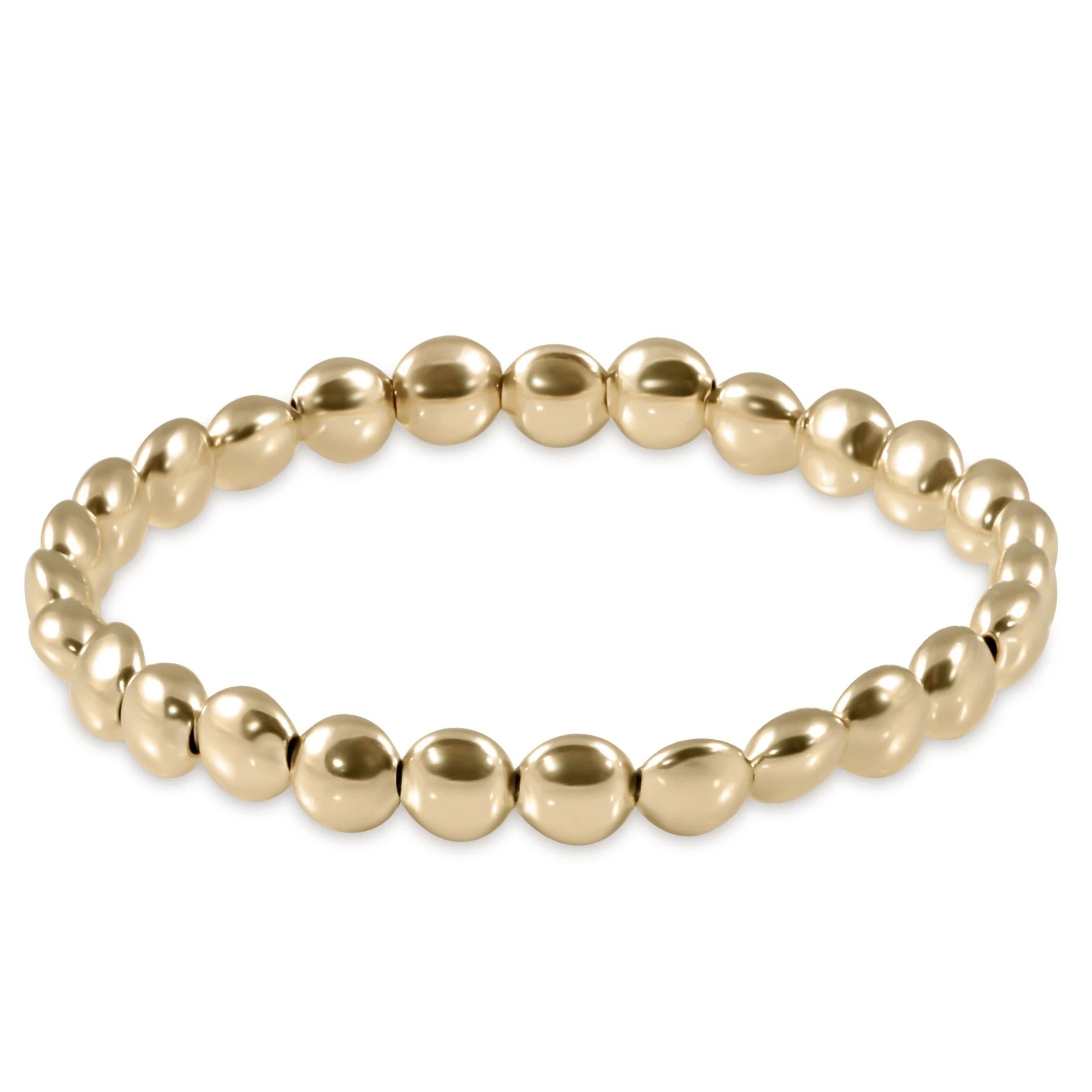 Honesty Gold 6mm Bracelet-260 eNewton-eNewton-The Lovely Closet, Women's Fashion Boutique in Alexandria, KY