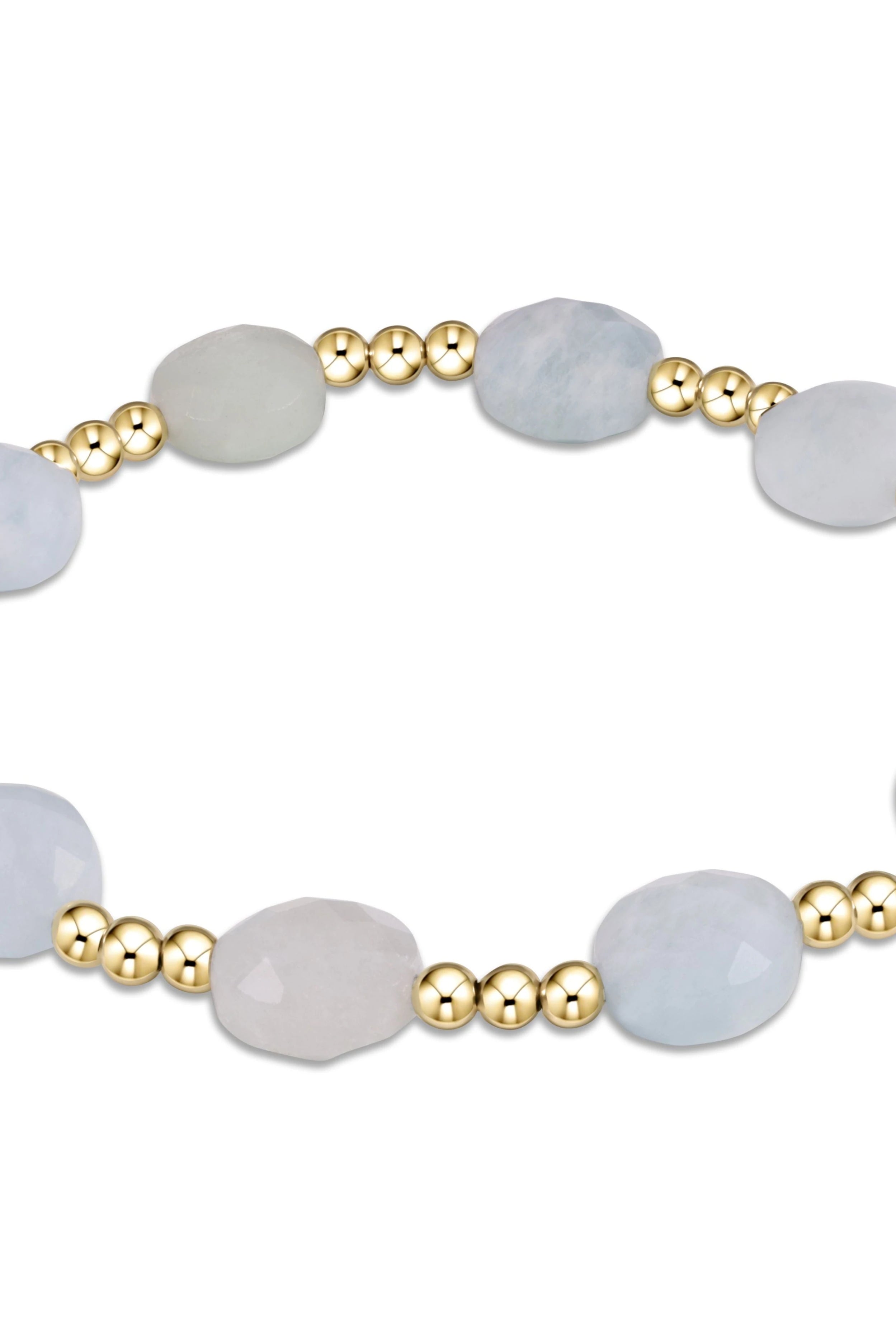 Admire Gold Bracelet - Aquamarine-260 eNewton-eNewton-The Lovely Closet, Women's Fashion Boutique in Alexandria, KY
