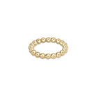 Classic Gold 3mm Beaded Ring-260 eNewton-eNewton-The Lovely Closet, Women's Fashion Boutique in Alexandria, KY
