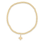 Egirl Classic 2mm Cross Charm Bracelet-260 eNewton-eNewton-The Lovely Closet, Women's Fashion Boutique in Alexandria, KY