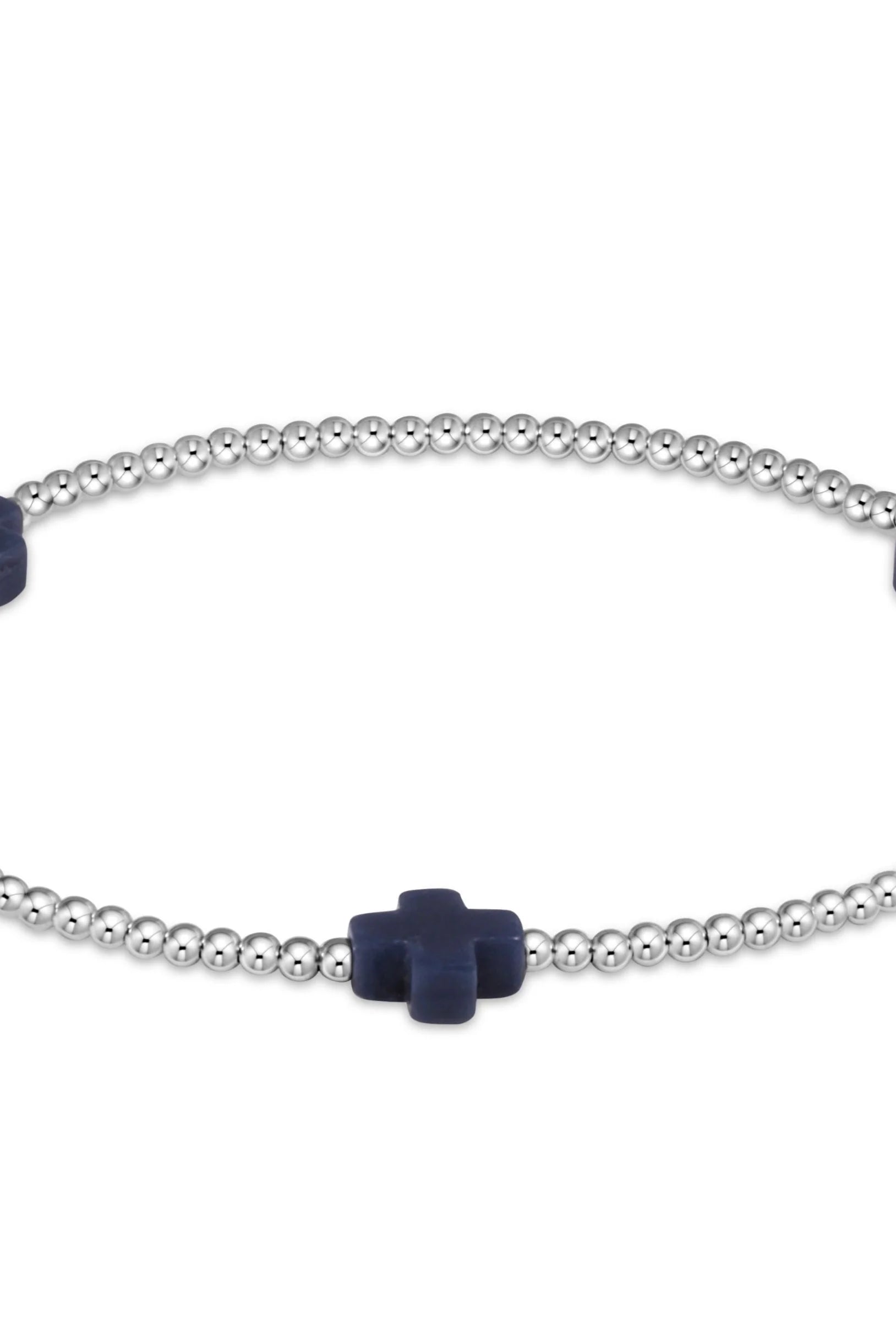 2mm Signature Cross Sterling-260 eNewton-eNewton-The Lovely Closet, Women's Fashion Boutique in Alexandria, KY