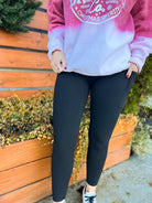 Living in These Fleece Lined Leggings-220 Joggers/Leggings-The Lovely Closet-The Lovely Closet, Women's Fashion Boutique in Alexandria, KY