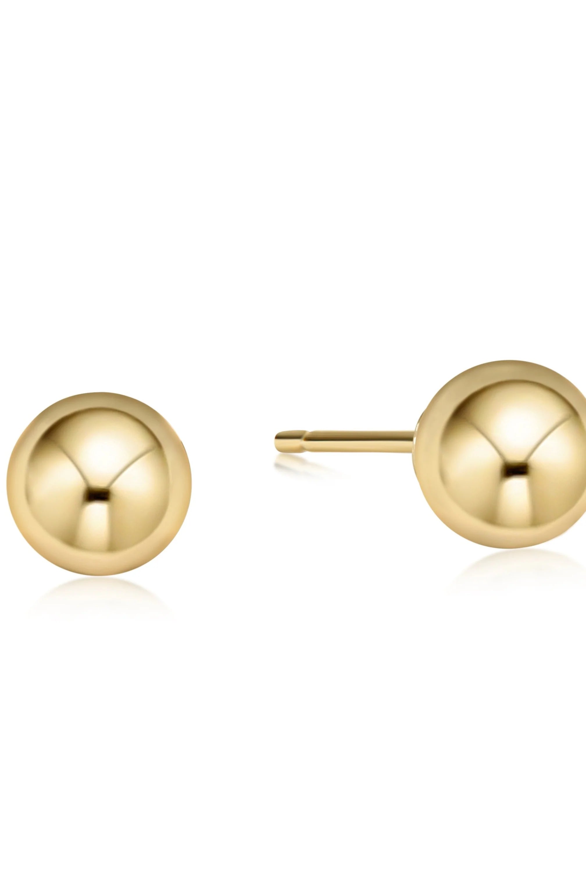 Classic 8mm Gold Ball Stud-260 eNewton-eNewton-The Lovely Closet, Women's Fashion Boutique in Alexandria, KY