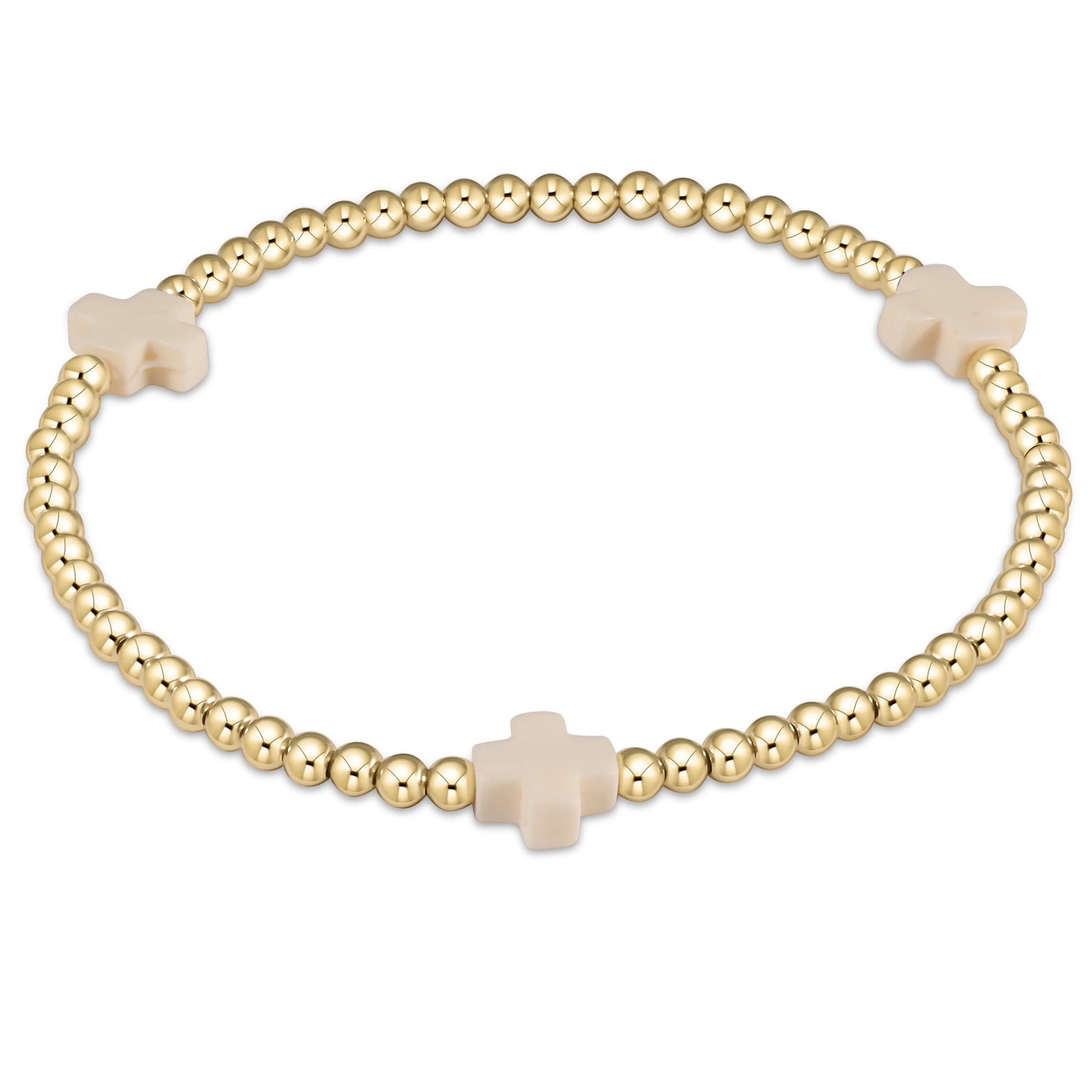 EXTENDS Signature Cross 3mm Bracelet-260 eNewton-eNewton-The Lovely Closet, Women's Fashion Boutique in Alexandria, KY