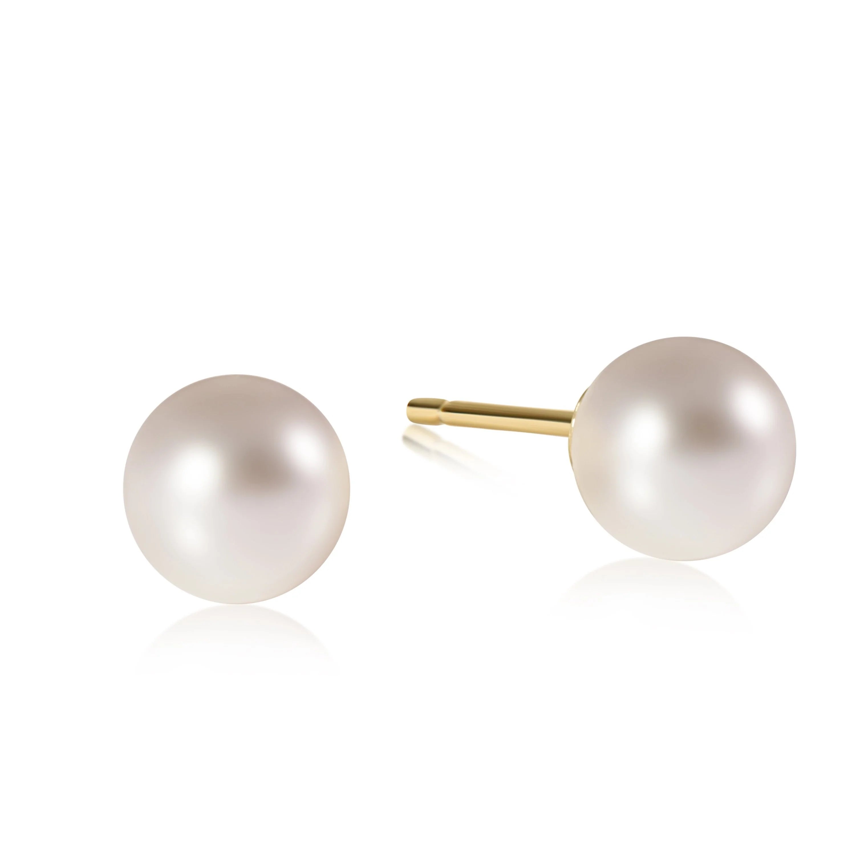 10mm Pearl Stud-260 eNewton-eNewton-The Lovely Closet, Women's Fashion Boutique in Alexandria, KY