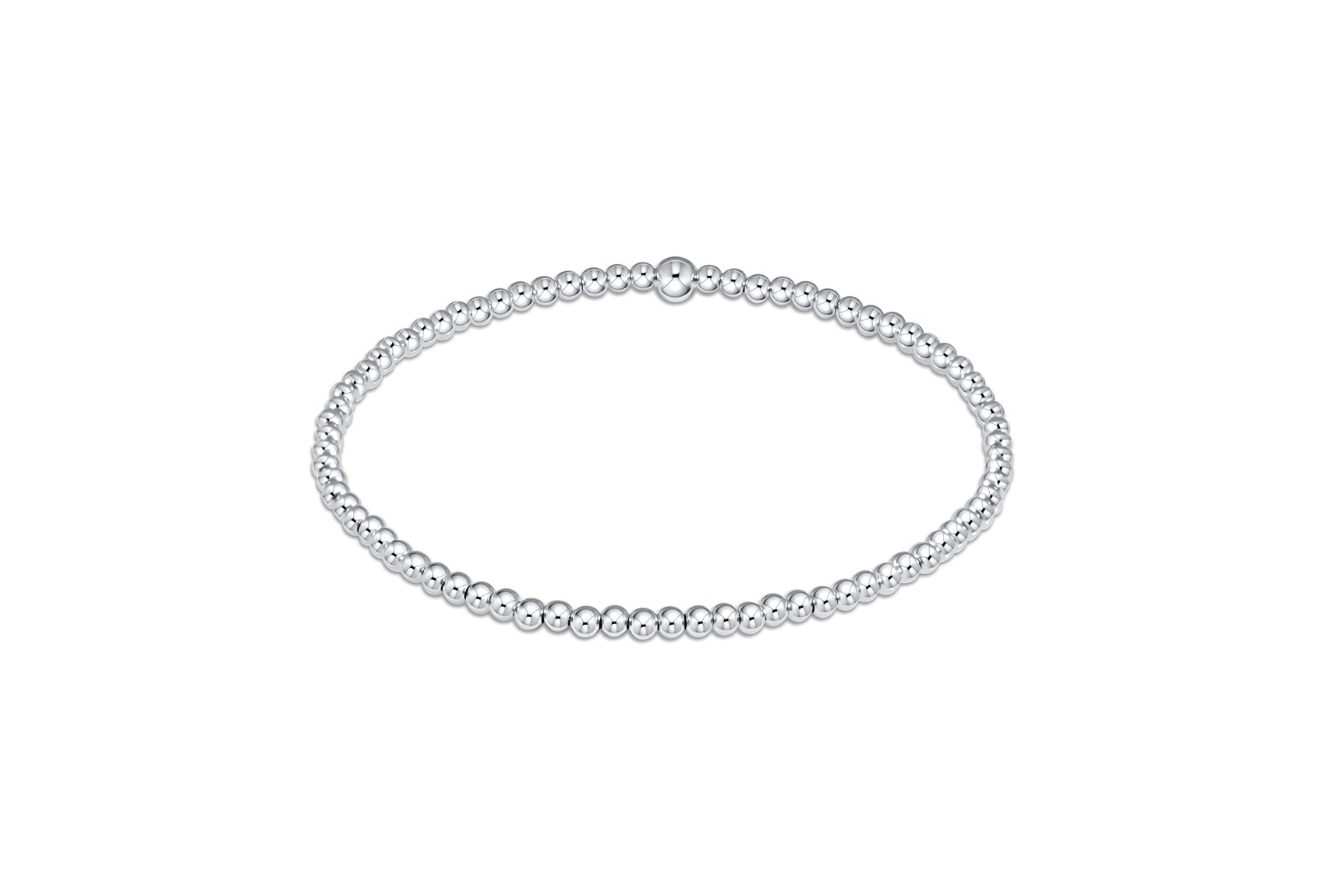 Classic Silver 2mm Bracelet-260 eNewton-eNewton-The Lovely Closet, Women's Fashion Boutique in Alexandria, KY