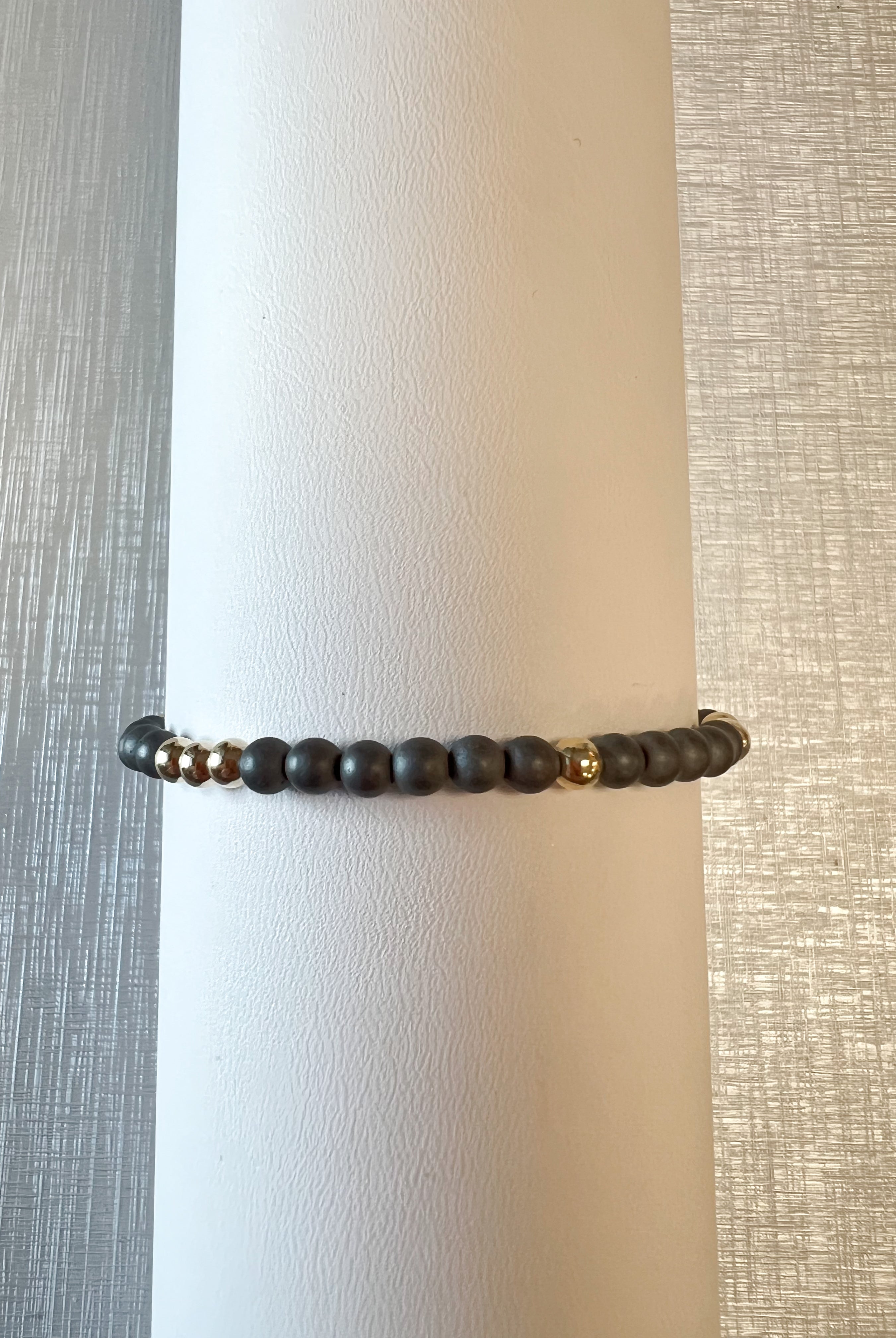Worthy Pattern Bracelet — Hematite-260 eNewton-eNewton-The Lovely Closet, Women's Fashion Boutique in Alexandria, KY