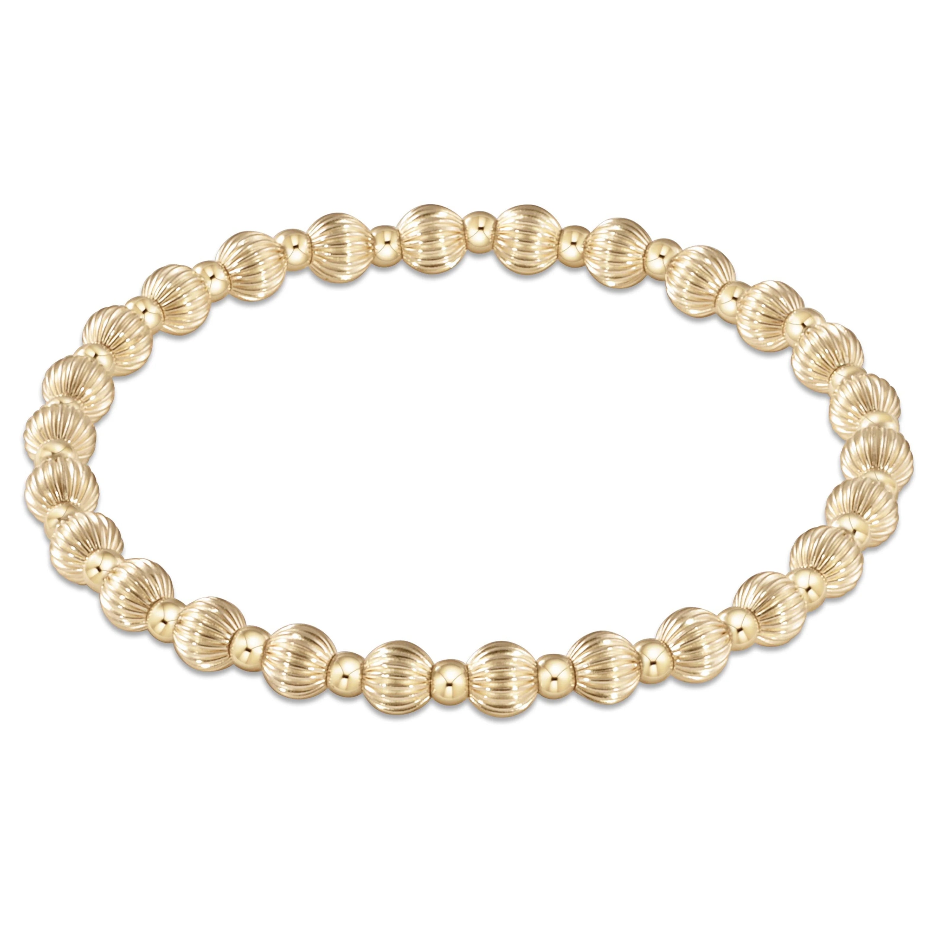 Dignity Gold Grateful 5mm Bracelet-260 eNewton-eNewton-The Lovely Closet, Women's Fashion Boutique in Alexandria, KY