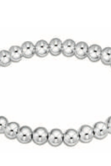 Classic 5mm Silver Bracelet-260 eNewton-eNewton-The Lovely Closet, Women's Fashion Boutique in Alexandria, KY