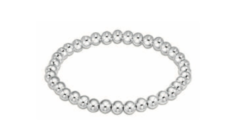 Classic 5mm Silver Bracelet-260 eNewton-eNewton-The Lovely Closet, Women's Fashion Boutique in Alexandria, KY