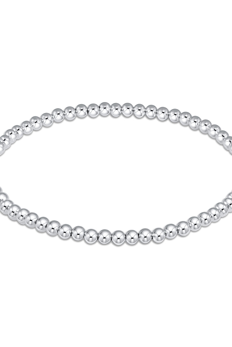 Classic Silver 3mm Bracelet-260 eNewton-eNewton-The Lovely Closet, Women's Fashion Boutique in Alexandria, KY