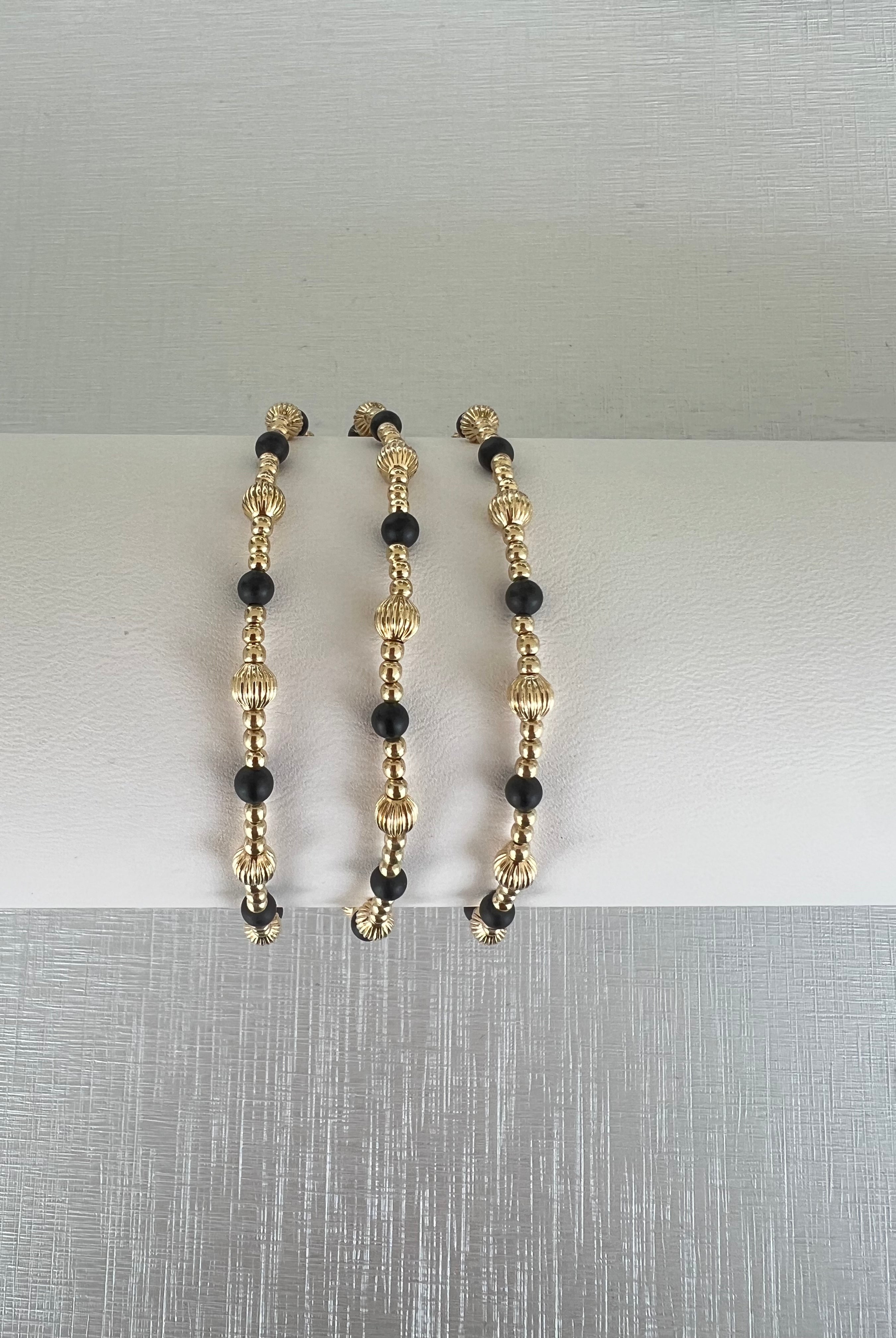 Dignity Sincerity Bracelet — Onyx-260 eNewton-eNewton-The Lovely Closet, Women's Fashion Boutique in Alexandria, KY