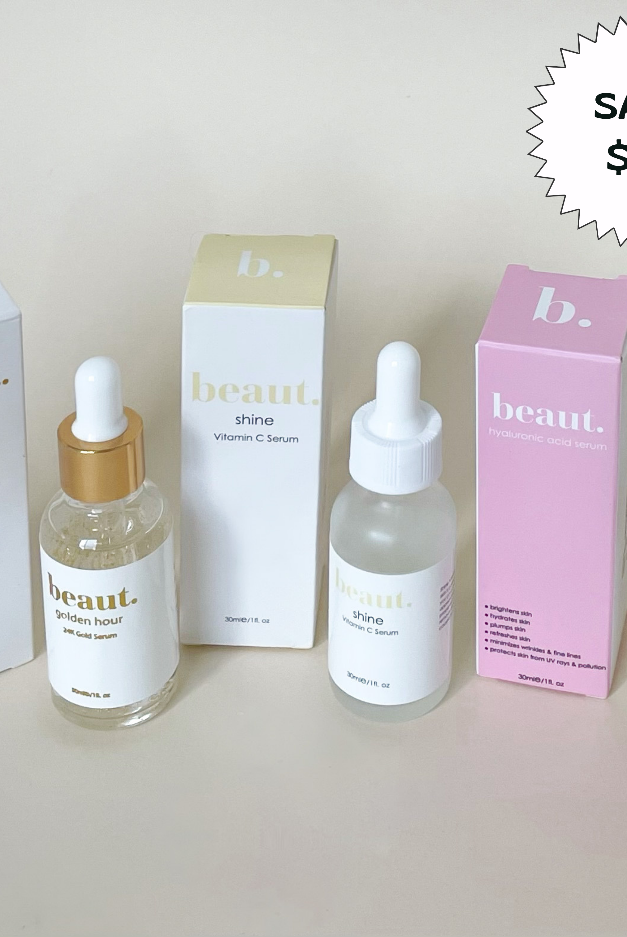 *Pre-Order*triple threat serum set-340 Beauty/Self Care-beaut.beautyco.-The Lovely Closet, Women's Fashion Boutique in Alexandria, KY