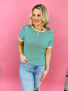 Lucky Pick Top-100 Short Sleeve Tops-eesome-The Lovely Closet, Women's Fashion Boutique in Alexandria, KY