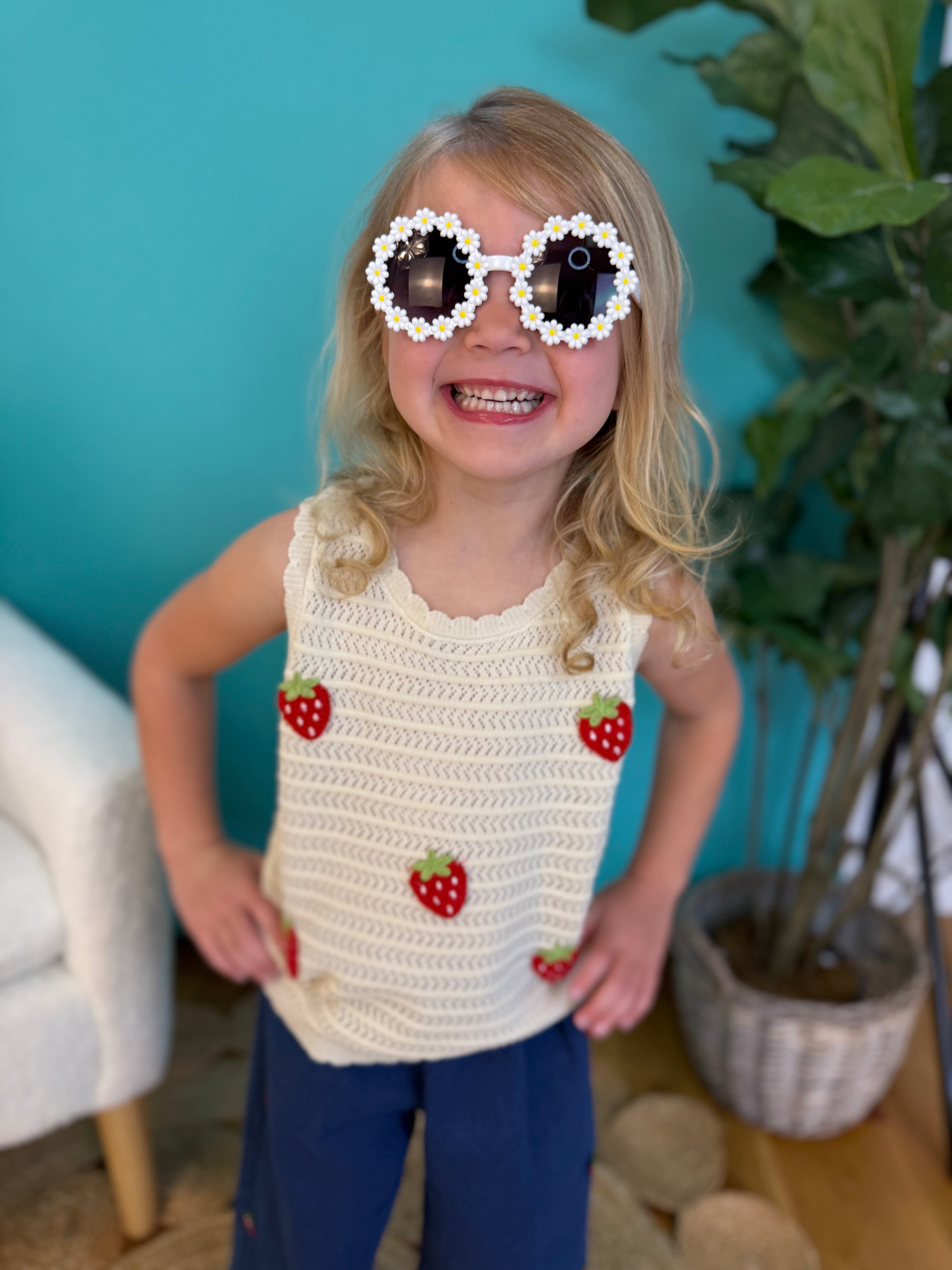 Spring Strawberry Set-360 Carolines Closet-Rylee Faith Designs-The Lovely Closet, Women's Fashion Boutique in Alexandria, KY