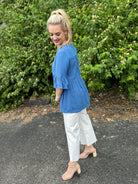 Coastal Living Top-100 Short Sleeve Tops-The Lovely Closet-The Lovely Closet, Women's Fashion Boutique in Alexandria, KY