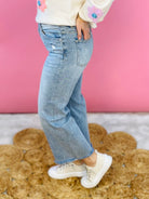 MICA DENIM High Rise Ankle Wide Leg-210 Jeans-Mica Denim-The Lovely Closet, Women's Fashion Boutique in Alexandria, KY