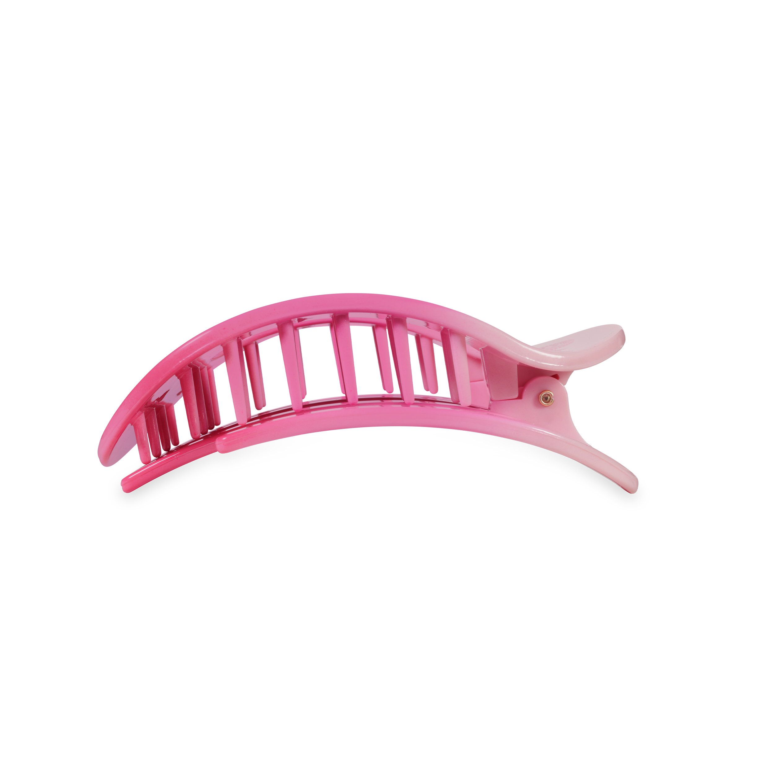 Flat Round Hair Clip | Medium | Kiss & Tell-300 Headwear-TELETIES-The Lovely Closet, Women's Fashion Boutique in Alexandria, KY