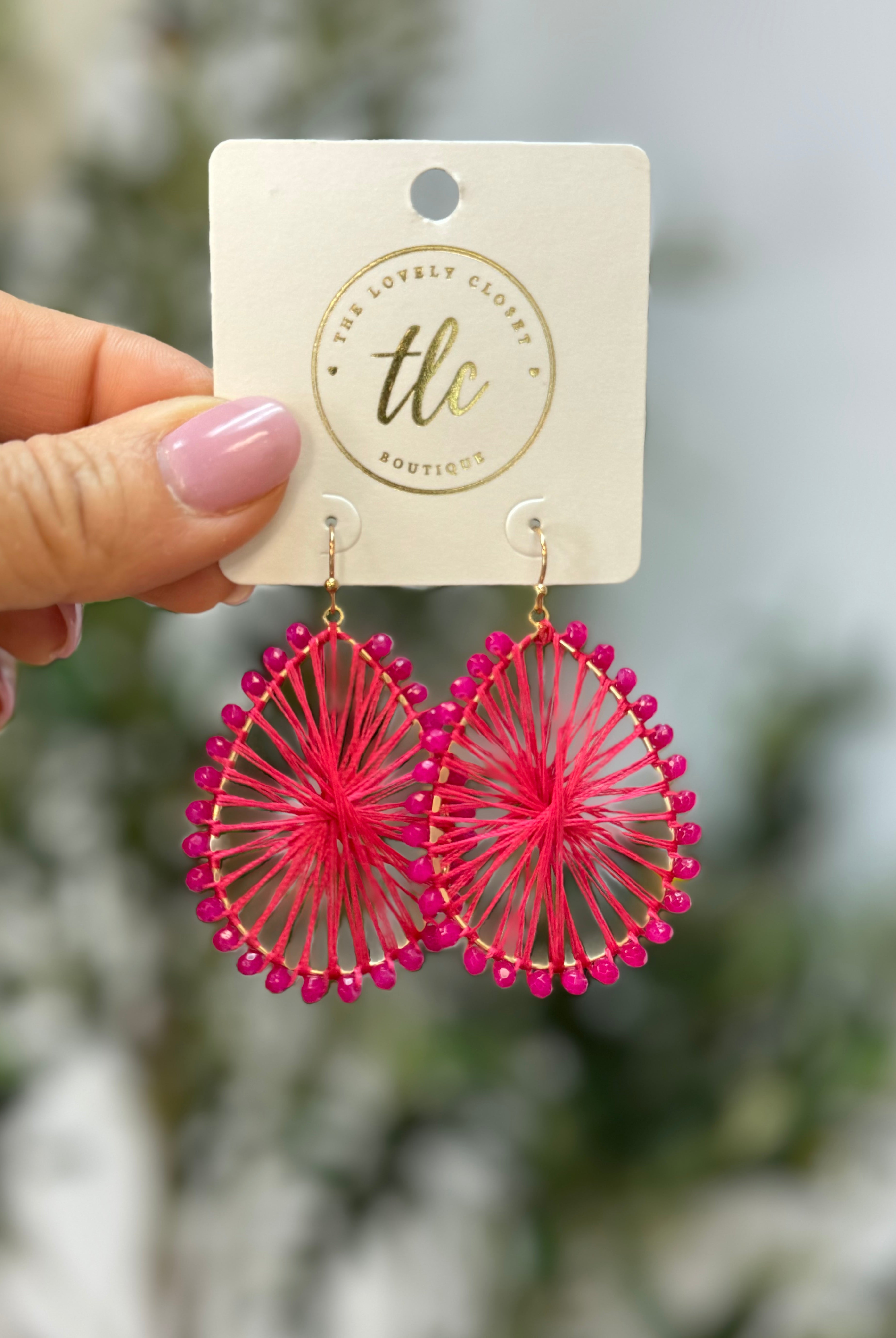Fave Pink Earrings-Earrings-The Lovely Closet-The Lovely Closet, Women's Fashion Boutique in Alexandria, KY