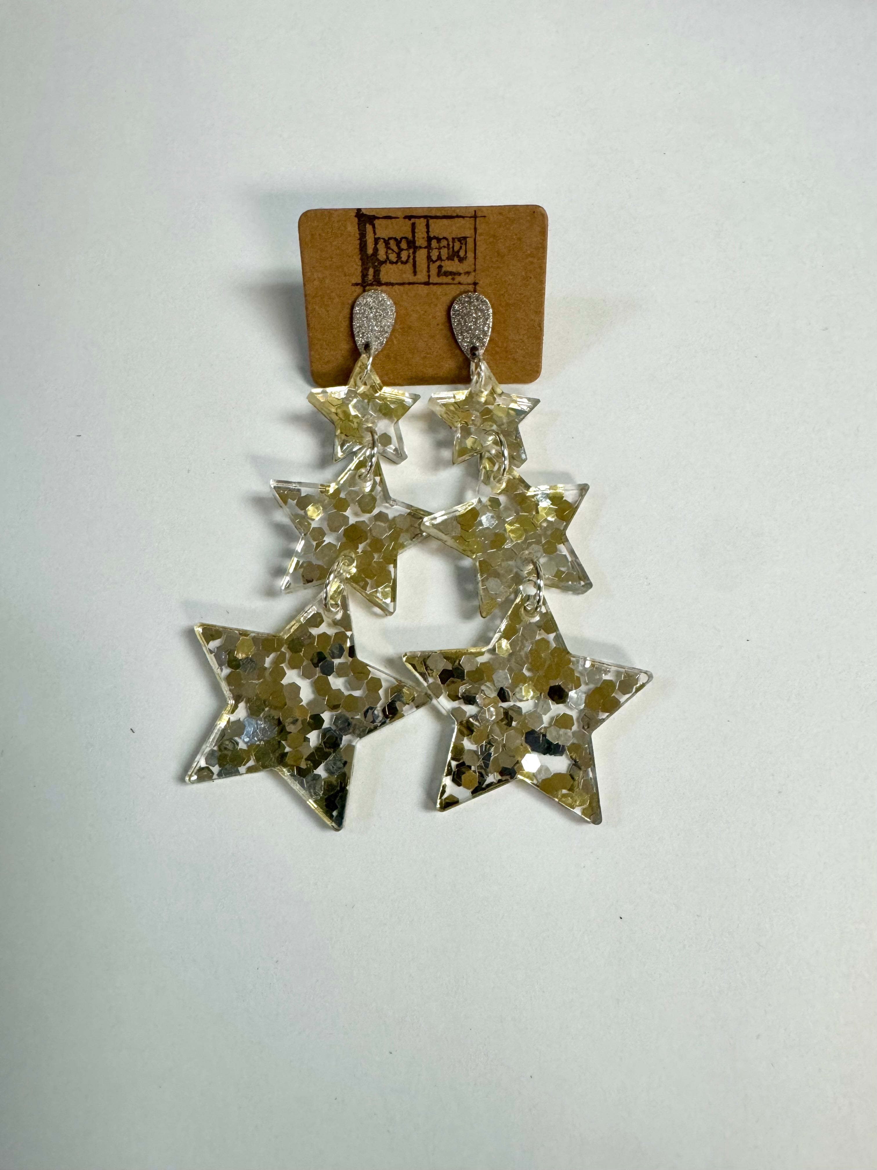 RoseHeart Earrings Holiday Collection-280 Accessories-RH-The Lovely Closet, Women's Fashion Boutique in Alexandria, KY