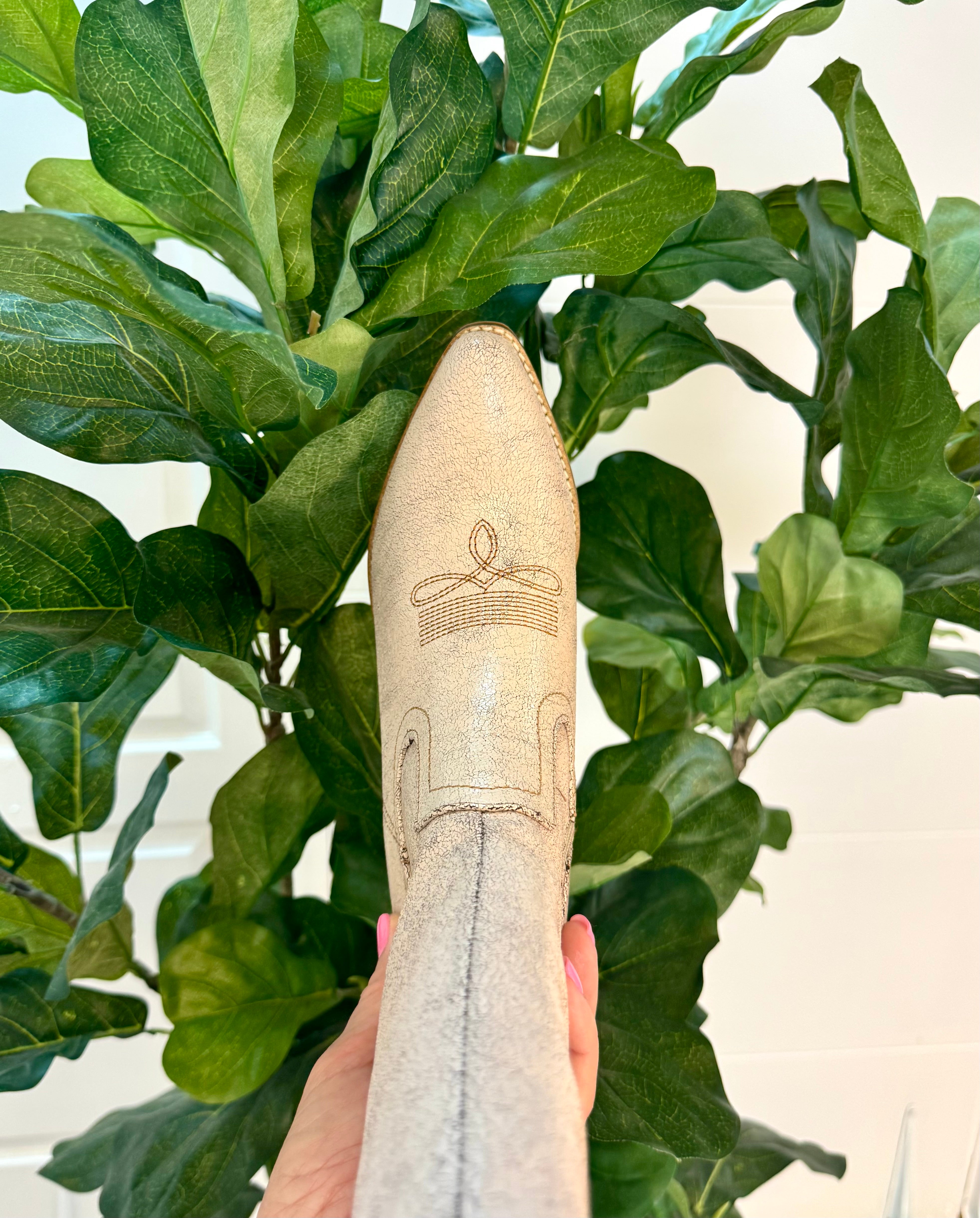 FINAL SALE Corkys Hat's Off - Putty Crackle Boot-270 Shoes-Corkys-The Lovely Closet, Women's Fashion Boutique in Alexandria, KY