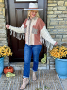 Fall Has Arrived Shacket-170 Jackets/Outerwear-The Lovely Closet-The Lovely Closet, Women's Fashion Boutique in Alexandria, KY