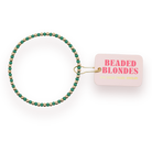 Green Demi Bracelet: Gold / Standard 6.75 inch-bracelet-Beaded Blondes-The Lovely Closet, Women's Fashion Boutique in Alexandria, KY