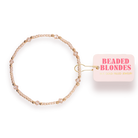 Eleanor Bracelet in Champagne: Std 6.75 inch-bracelet-Beaded Blondes-The Lovely Closet, Women's Fashion Boutique in Alexandria, KY