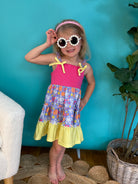 Soak Up the Sun Ruffle Smocked Dress-360 Carolines Closet-Rylee Faith Designs-The Lovely Closet, Women's Fashion Boutique in Alexandria, KY