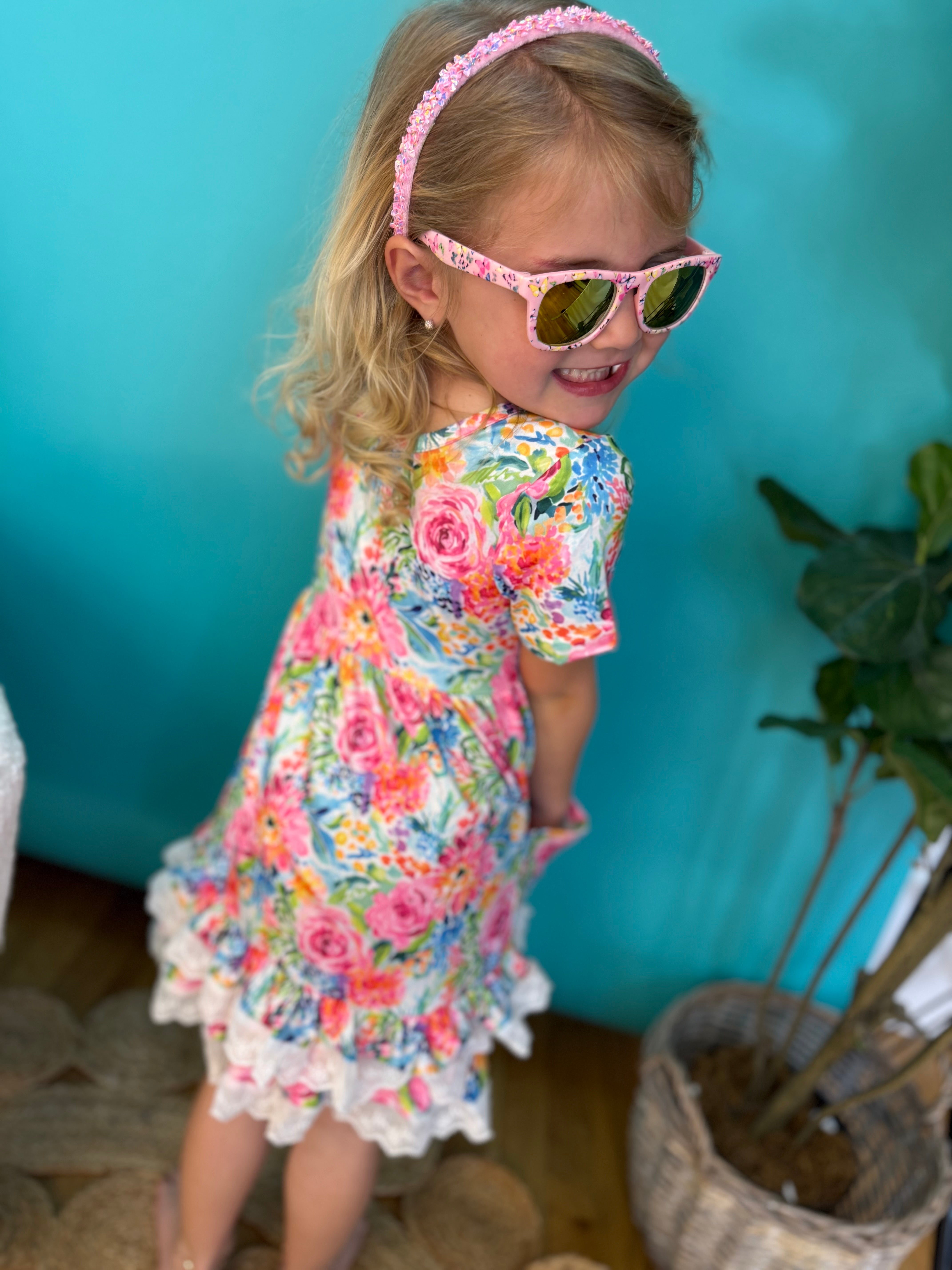 Spring Has Sprung Girls Dress-360 Carolines Closet-Rylee Faith Designs-The Lovely Closet, Women's Fashion Boutique in Alexandria, KY