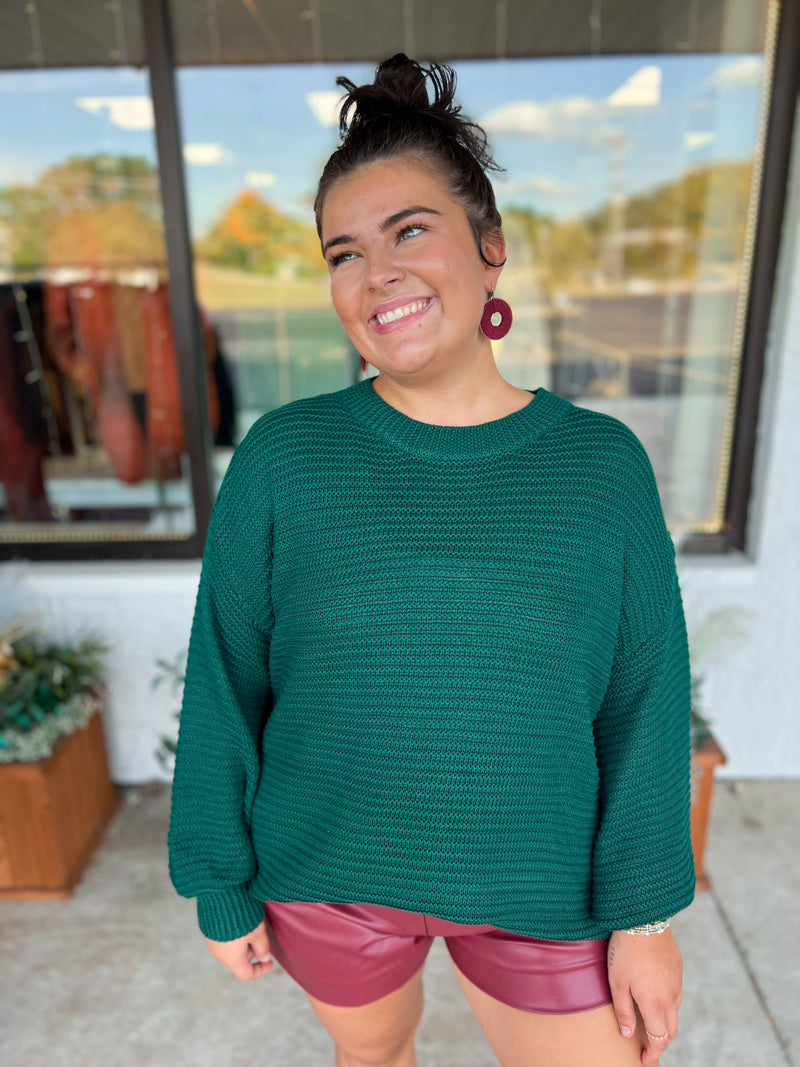 Green to Me Sweater