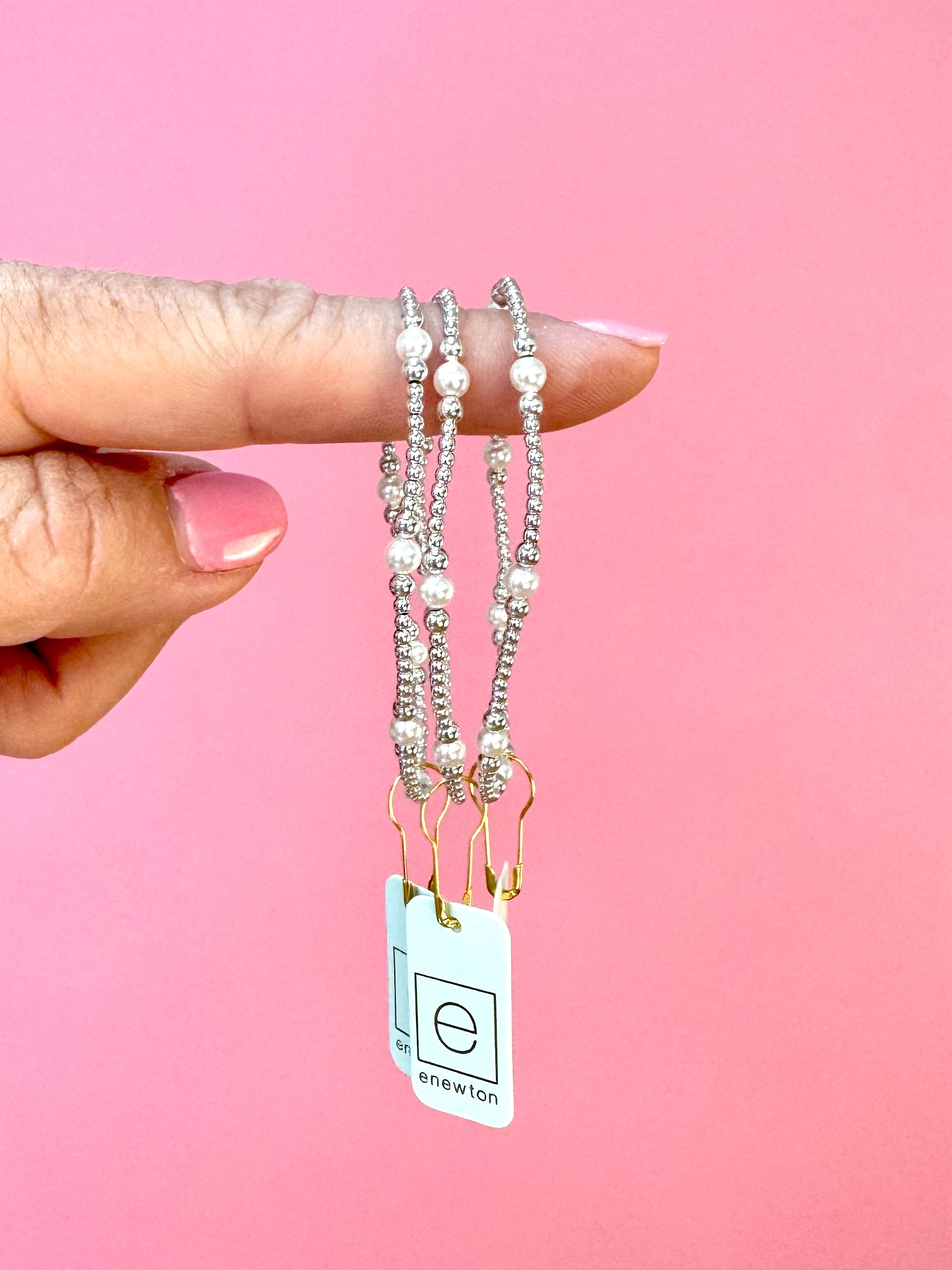 Classic Sterling Pearl Purpose 4mm-260 eNewton-eNewton-The Lovely Closet, Women's Fashion Boutique in Alexandria, KY