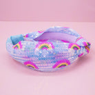Kids Sequin Knot Headband - Rainbow: Pink-360 Carolines Closet-Frog Sac-The Lovely Closet, Women's Fashion Boutique in Alexandria, KY