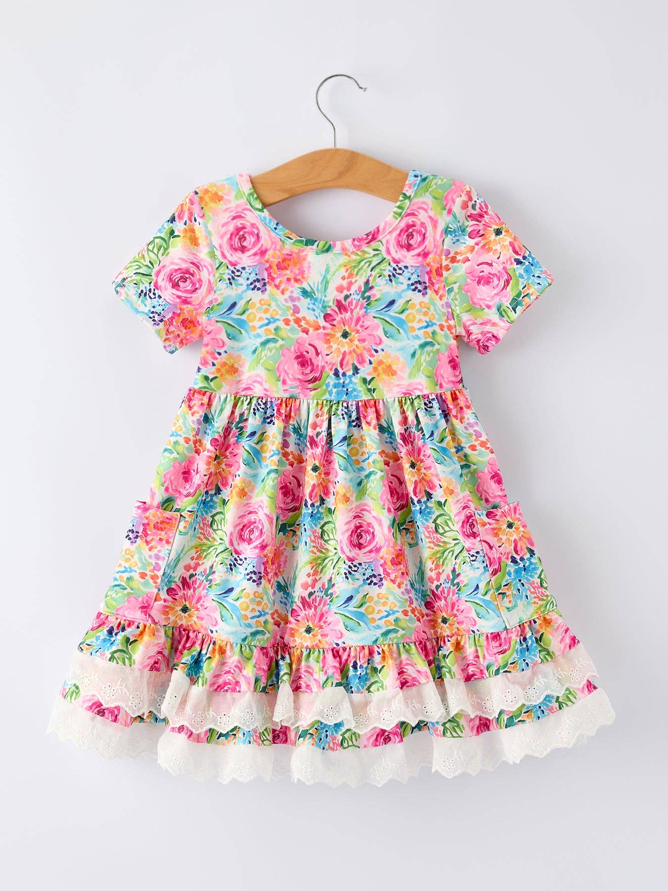 Spring Has Sprung Girls Dress-360 Carolines Closet-Rylee Faith Designs-The Lovely Closet, Women's Fashion Boutique in Alexandria, KY