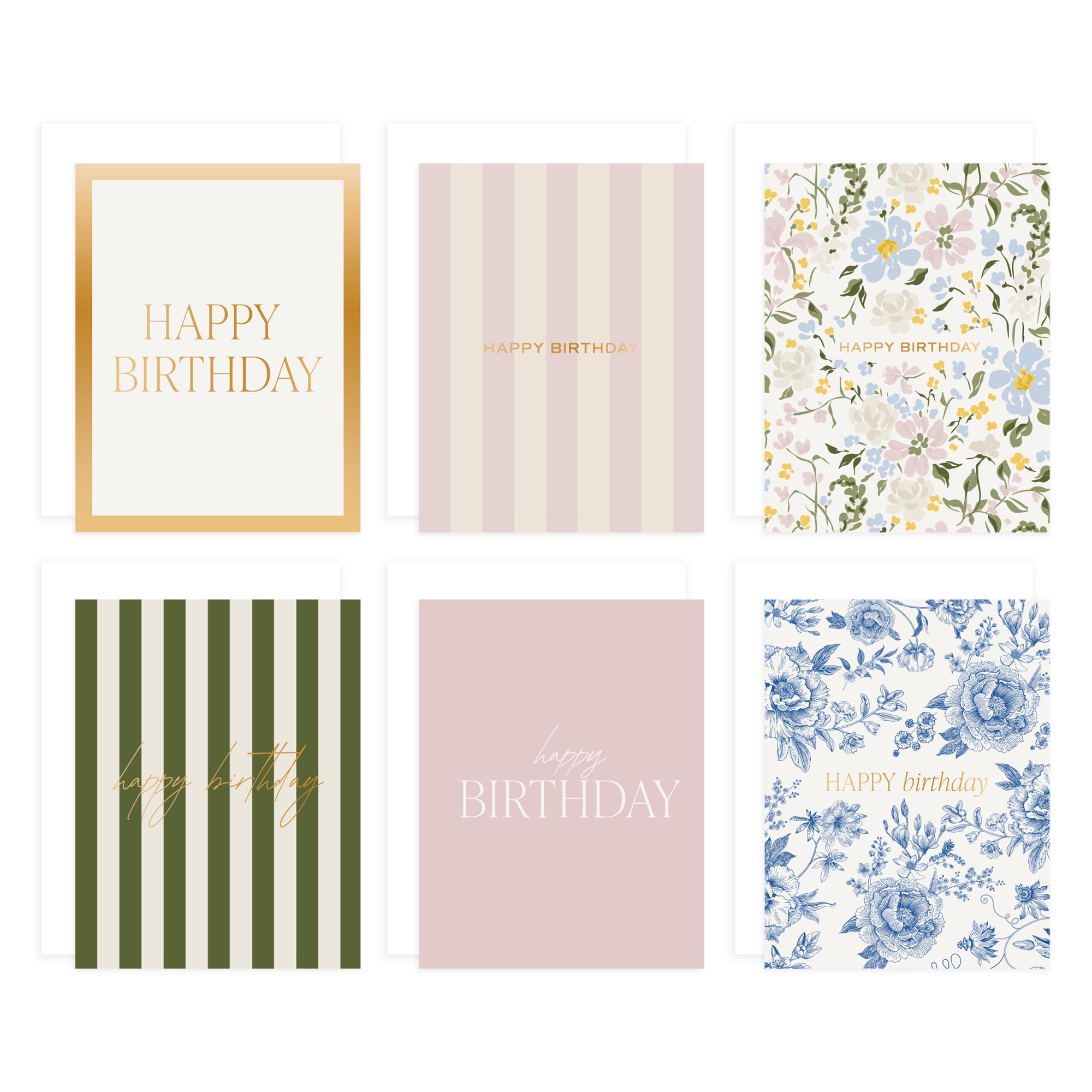 Assorted Happy Birthday Boxed Card Set-310 Gift-Sweet Water Decor-The Lovely Closet, Women's Fashion Boutique in Alexandria, KY