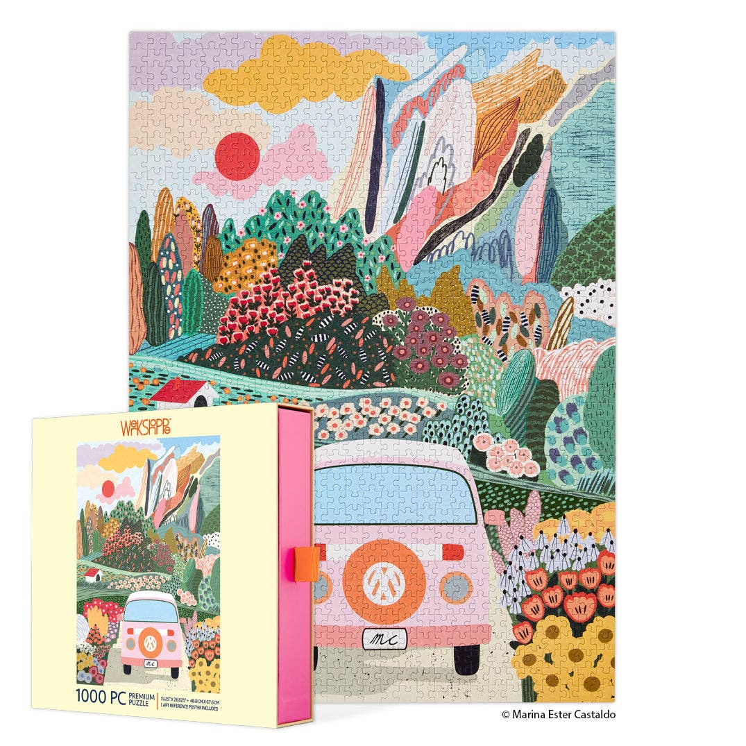 Road Trip 1000 Piece Puzzle-310 Gift-WerkShoppe-The Lovely Closet, Women's Fashion Boutique in Alexandria, KY