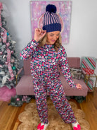 Annie Pants Set - No Peeking - Navy-190 Rompers/Jumpsuits/Sets-Mary Square-The Lovely Closet, Women's Fashion Boutique in Alexandria, KY